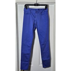Lilly Pulitzer Worth Skinny Pants Women's Size 2 Purplish Blue